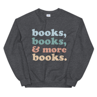 books sweatshirt