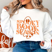 spooky book season sweatshirt