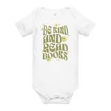 be kind and read books onesie