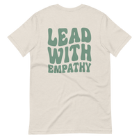 lead with empathy pocket tee