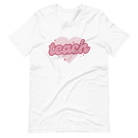 valentines teach tee