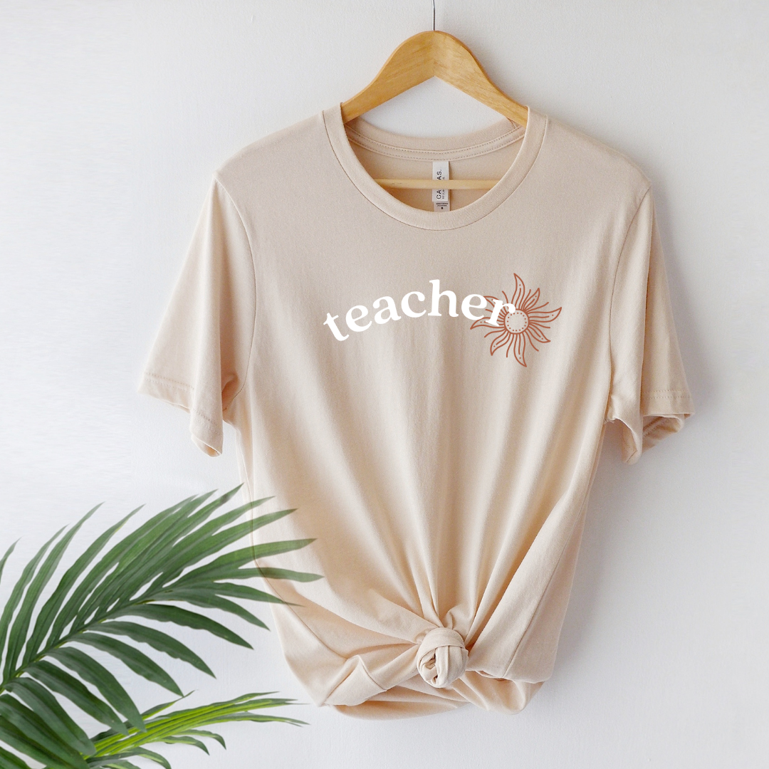 Boho Teacher Tee The Cutesy Class