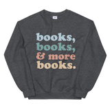 books sweatshirt