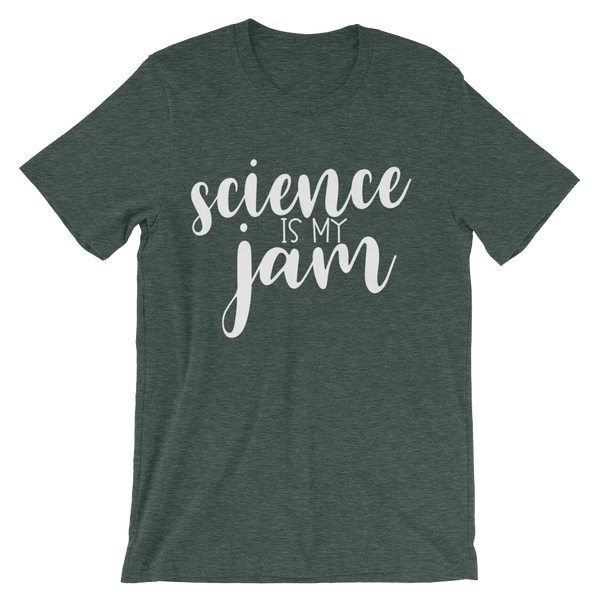 Science is My Jam Unisex short sleeve t-shirt