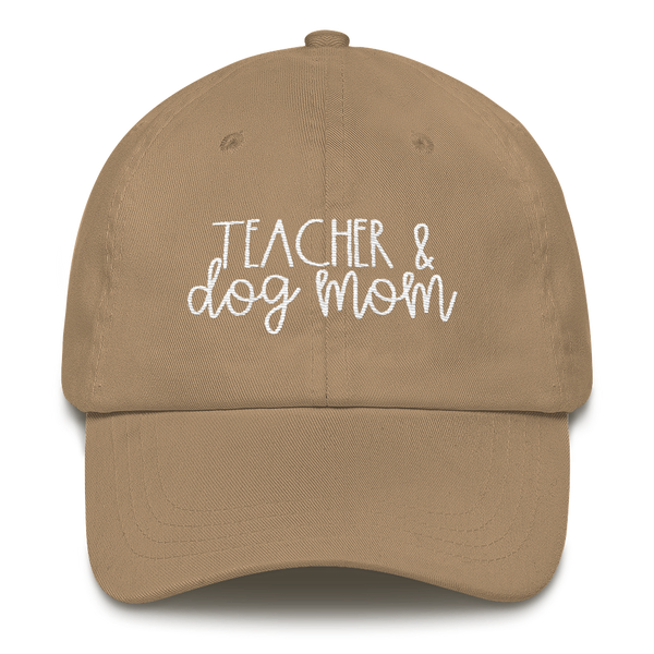Teacher & Dog Mom hat